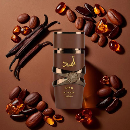 Asad Bourbon Lattafa Perfumes para Hombres 100 ml